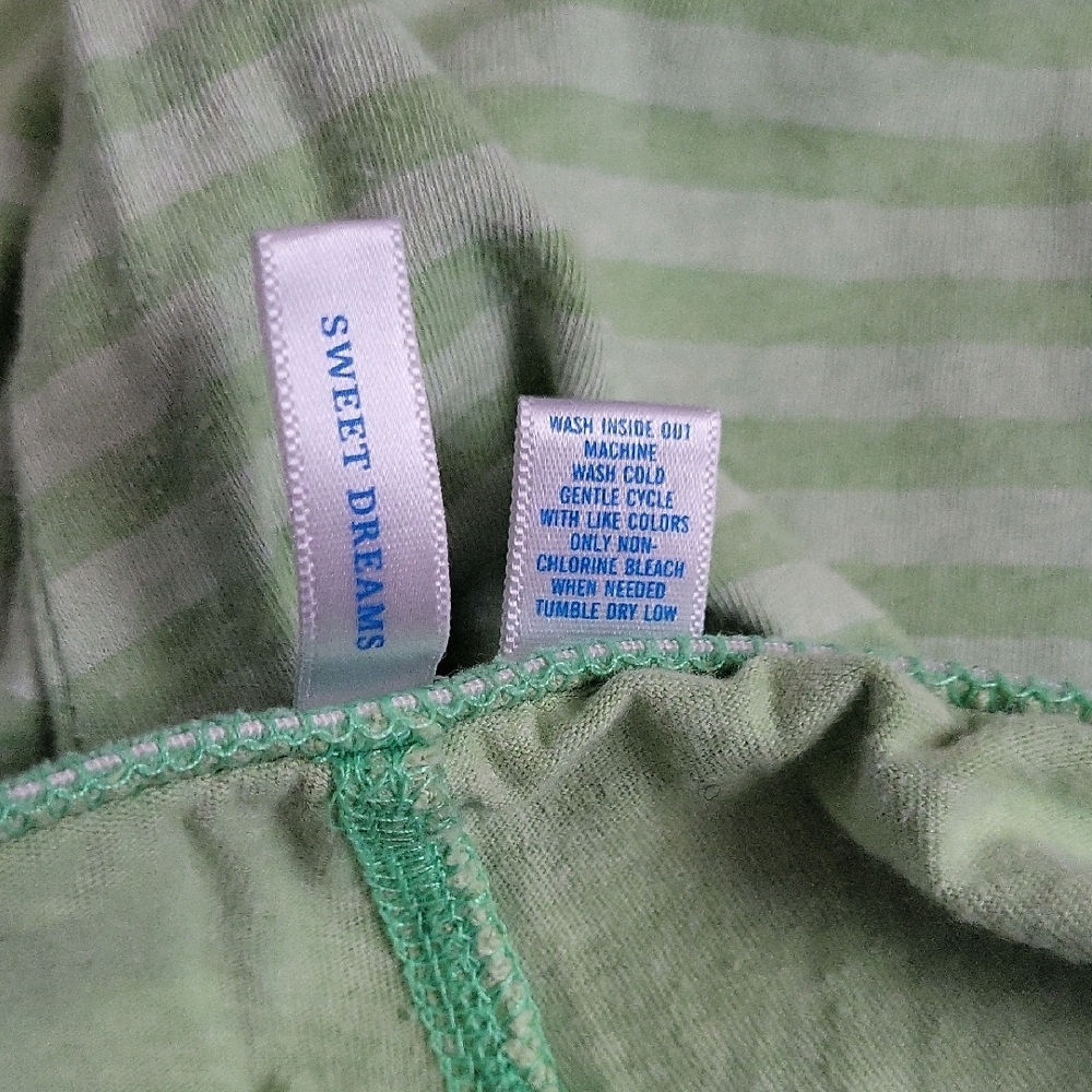 Aeropostale Mint Green Cotton Low-rise Pajama Pants - Picture 5 of 6